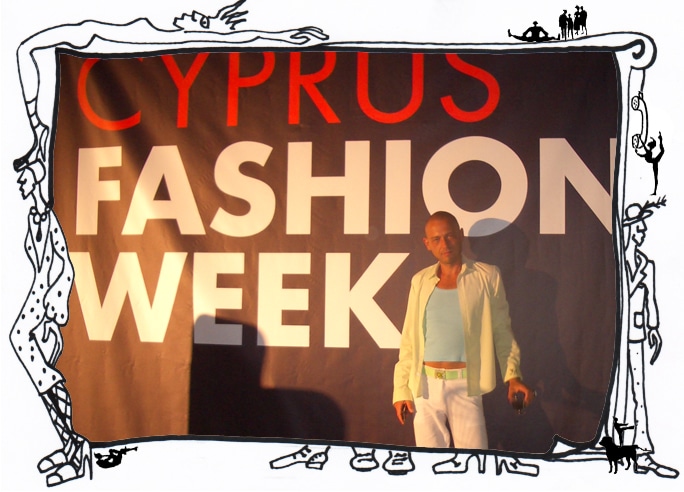 yassen samouilov durant la fashion week de chypres