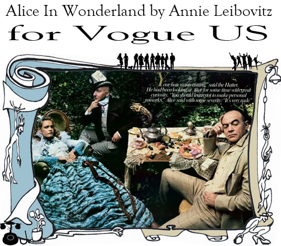 Annie Leibovitz with model Natalia Vodianova for Vogue US December 2003 CHRISTIAN lACROIX by photographer annie leibovitz with model natalia vodianova for vogue US december 2003 CHRISTIAN lACROIX