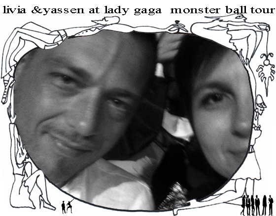Yassen Samouilov and livia stoianova at lady gaga monster ball tour of lady gaga