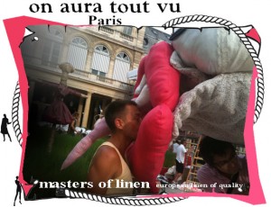 linstallation on aura tout vu in the mouth of monster