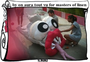 monster at linstallation at palais royal garden by on aura tout vu monster at linstallation at palais royal garden by on aura tout vu