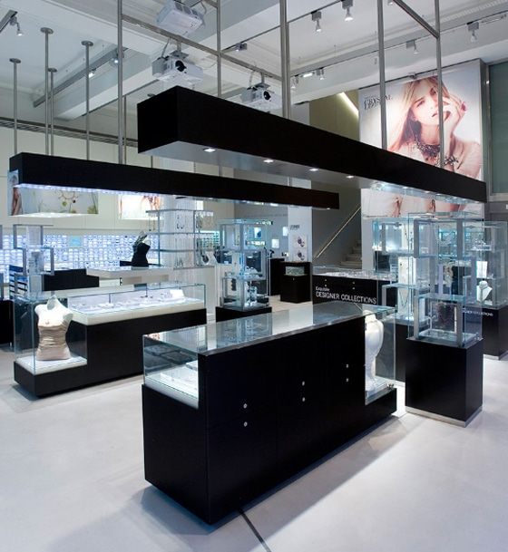 A unique shopping experience - in London with swarovski and on aura tout vu