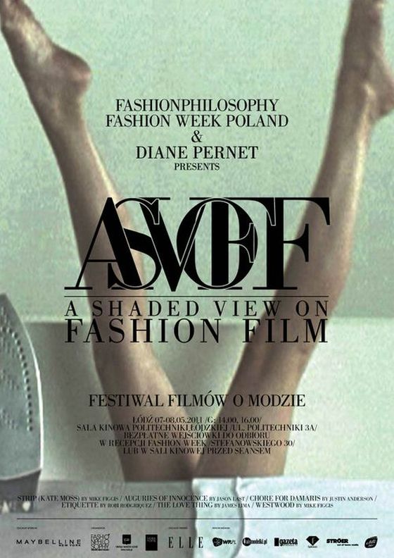 A Shaded View on Fashion Film, jambes, fer à repasser