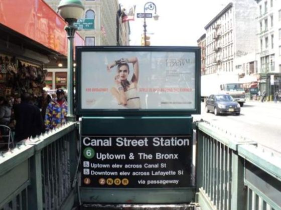 Broadway, Lafayette, Station, New York, Canal Street, Metro, Swarovski Crystallised