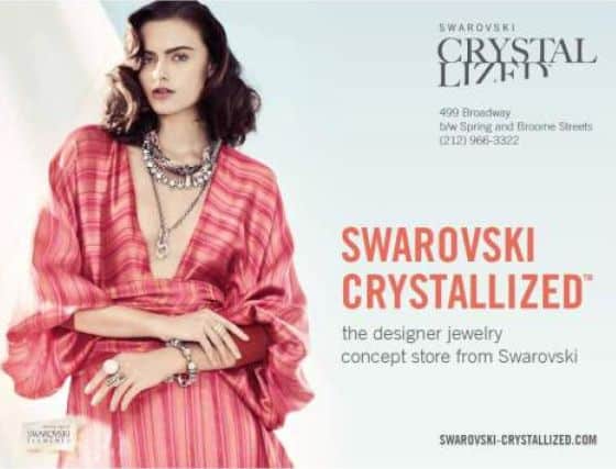 Swarovski Crystallised, bijoux, affiche