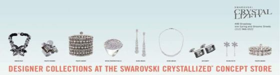 bijoux, swarovski crystalised, boucles d'oreilles, on aura tout vu 