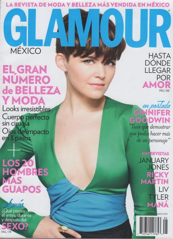 Glamour Mexico, mannequin, magazine, couverture