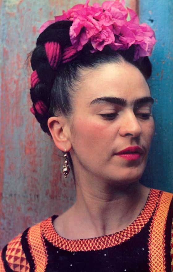 Frida Kahlo, femme, orange