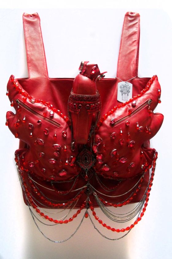 Lady Gaga, Red Wings, Shopping Bag