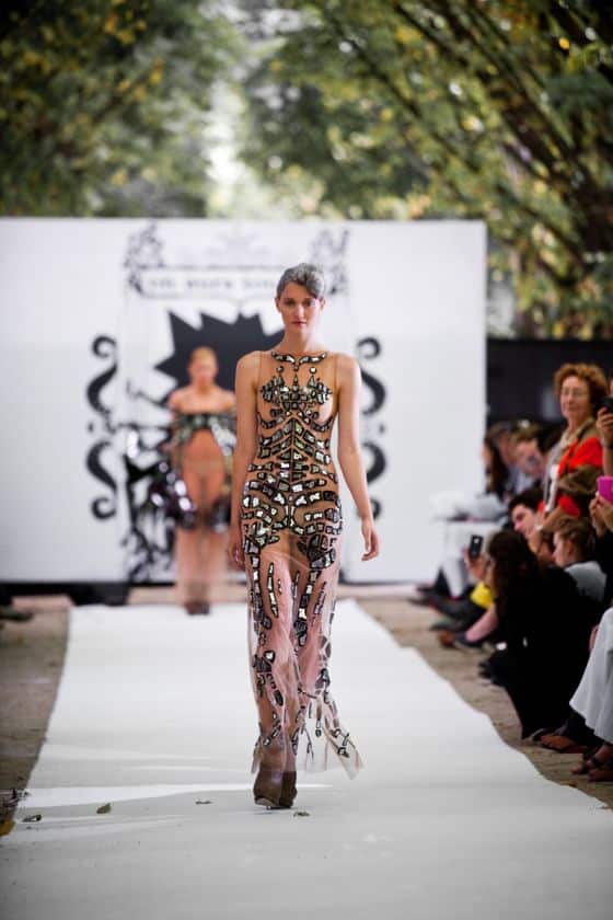 Fashion Week Paris, Jardin du Palais Royal, défilé, On Aura Tout Vu, mannequin