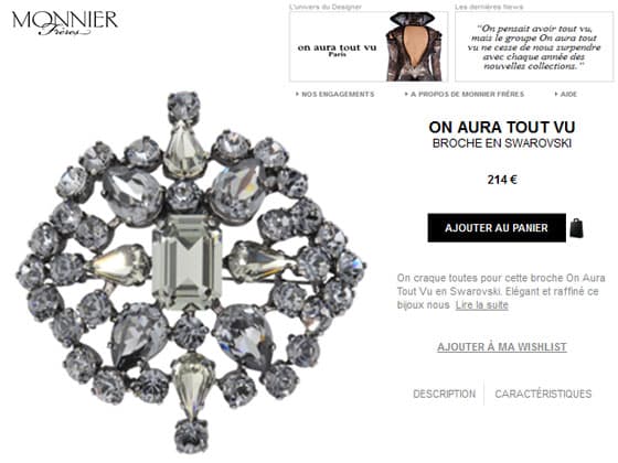On craque toutes pour cette broche On Aura Tout Vu On craque toutes pour cette broche On Aura Tout Vu