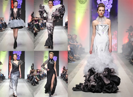 UKRAINA Fashion Show on aura tout vu Haute Couture 2012 Lviv Fashion Week