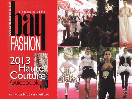BAY Fashion Magazine July 2012 The Haute Couture Issue on aura tout vu by Yassen Samouilov Livia Stoianova