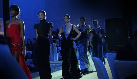 final of on aura tout vu fashion show by yassen samouilov and livia stoianova in abu dhabi United Arab Emirates
