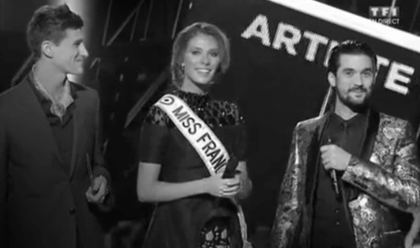 Miss-France-2015-Camille-Cerf-NRJ-Dress-ON-AURA-TOUT-VU-COUTURE
