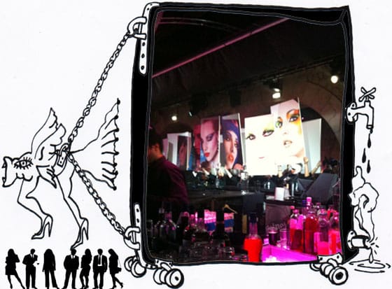 on aura tout vu in showcase for 25 years of make up for ever number 4