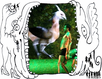 bird and dancer for blanka li show