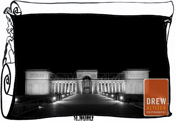 vue of the museum for cartier exposition