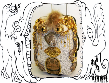 only gold wallets by joyce & on aura tout vu