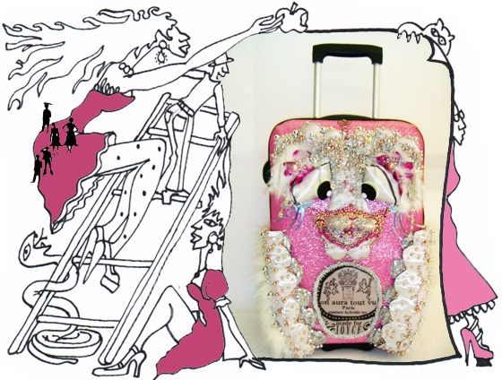 pink wallets joyce on aura tout vu limited edition