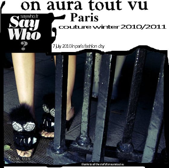 on aura tout vu haute couture winter 2010 2011