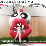 linstallation on aura tout vu linen monster by livia stoianova and yassen samouilov