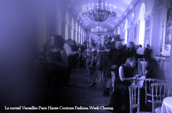 Le coctail Versailles Paris Haute Couture Fashion Week Closing