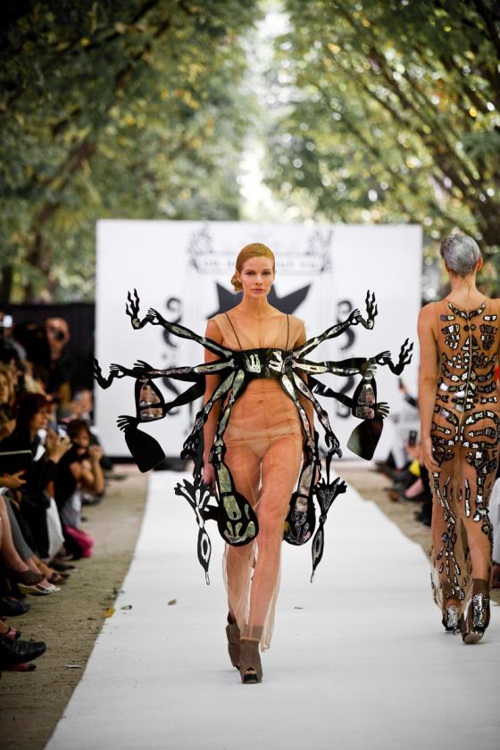 Fashion Week Paris, Jardin du Palais Royal, On Aura Tout Vu, mannequin