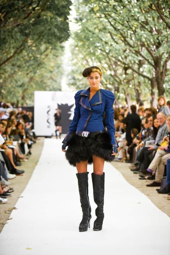 Fashion Week Paris, Jardin du Palais Royal, On Aura Tout Vu, mannequin