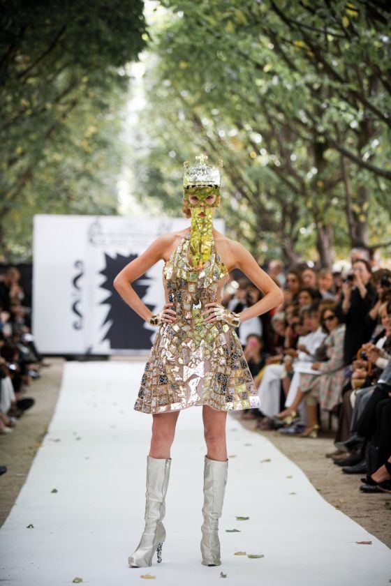 Fashion Week Paris, Jardin du Palais Royal, On Aura Tout Vu, mannequin