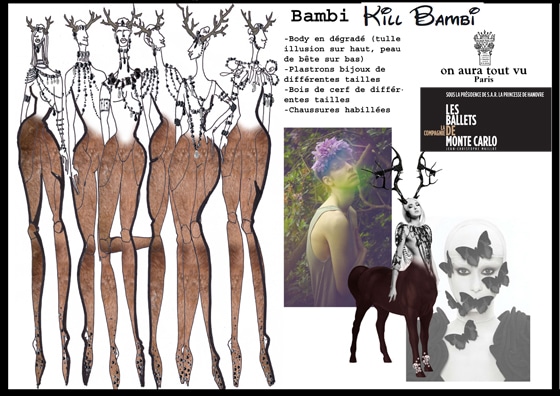 Bambi for kill bambi by on aura tout vu pour ballet de montecarlo