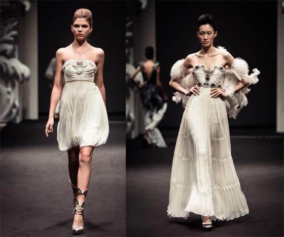 on aura tout vu by Livia Stoianova and Yassen Samouilov singapore fashion week 2