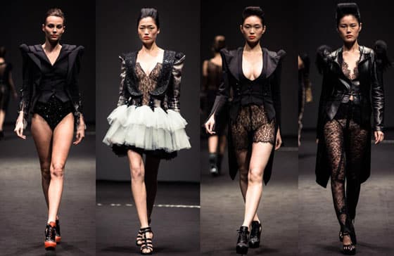 on aura tout vu fashion show in Singapore fide fashion week