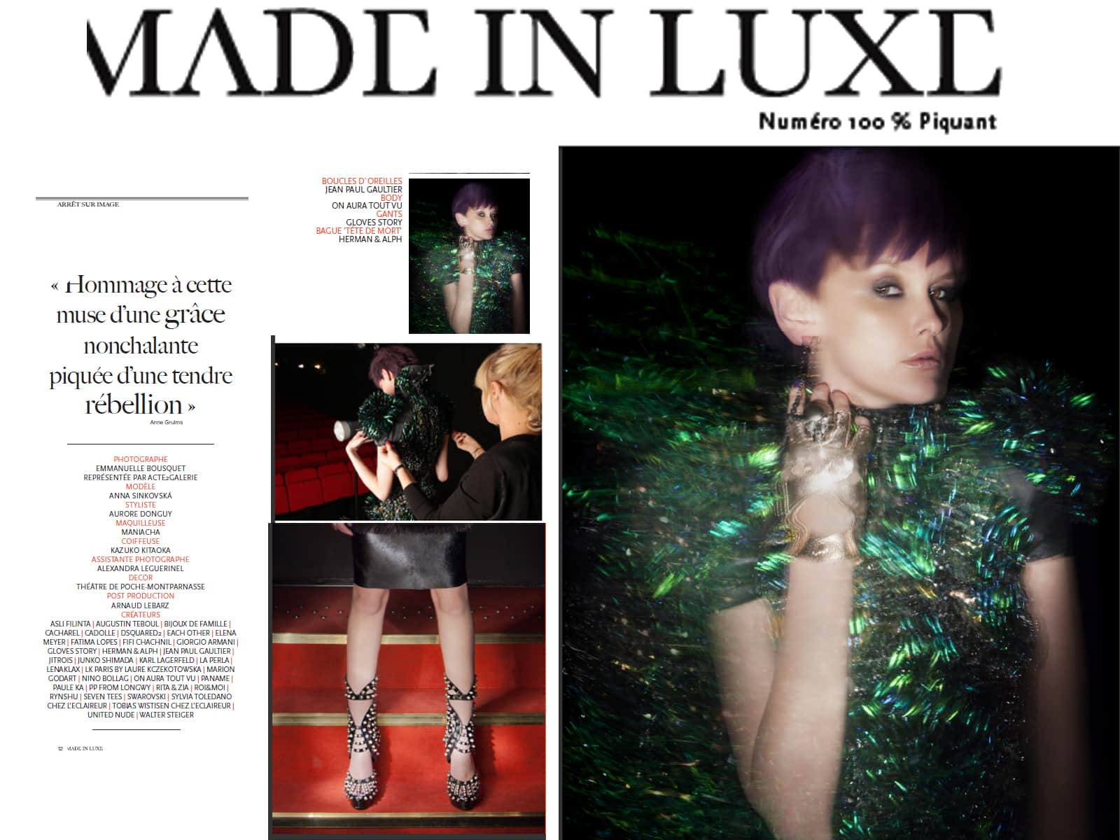 MADE IN LUXE  Juillet et Août 2013 on aura tout vu