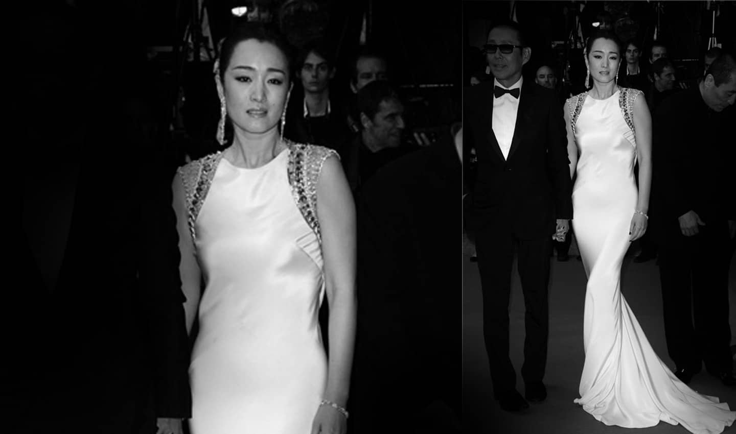 Gong Li in Roberto Cavalli