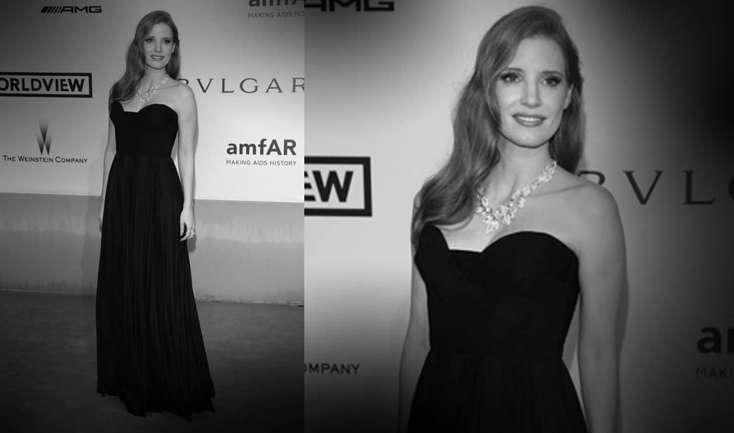 Jessica Chastain in Givenchy Haute Couture by Riccardo Tisci