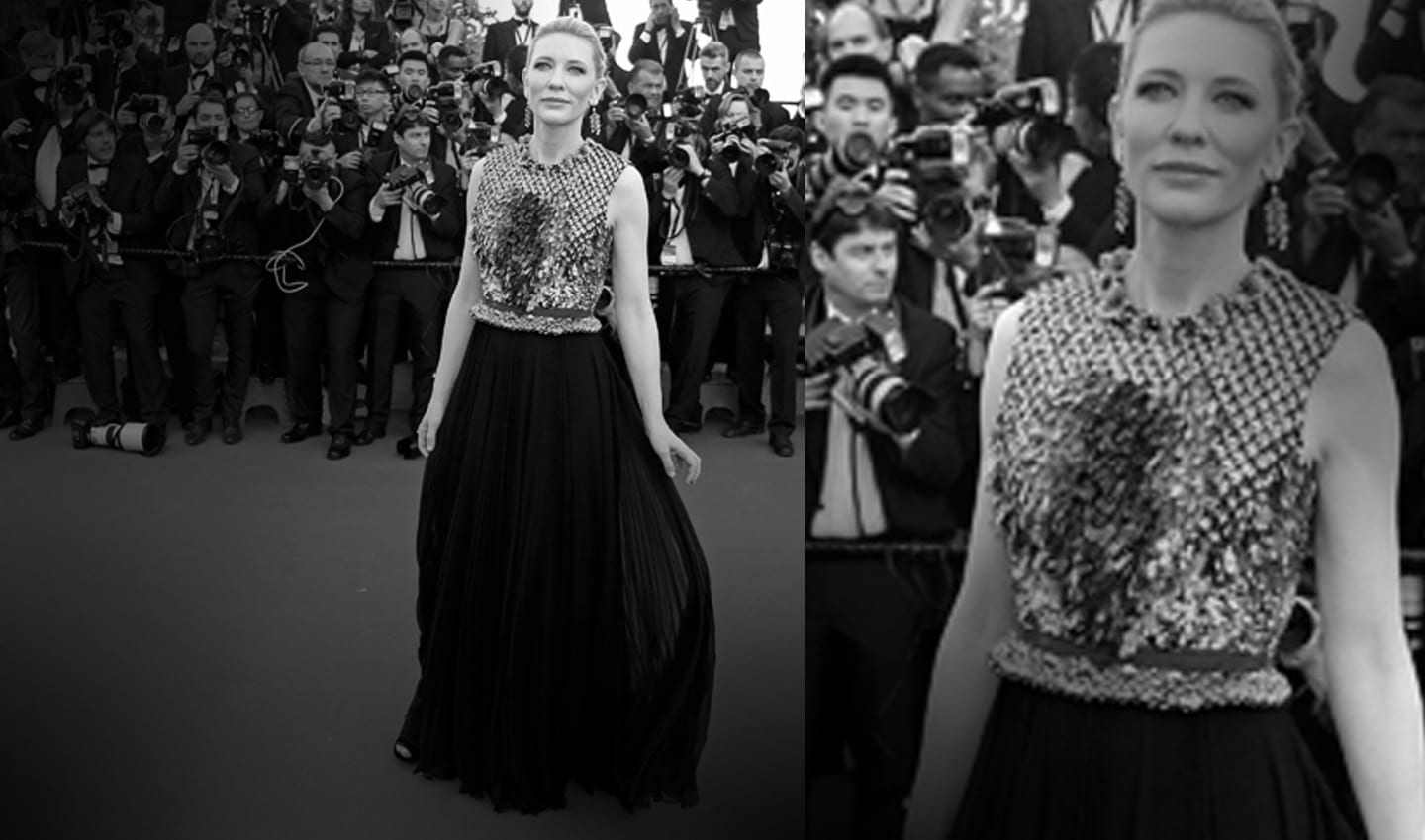 Cate Blanchett in a Givenchy dress 