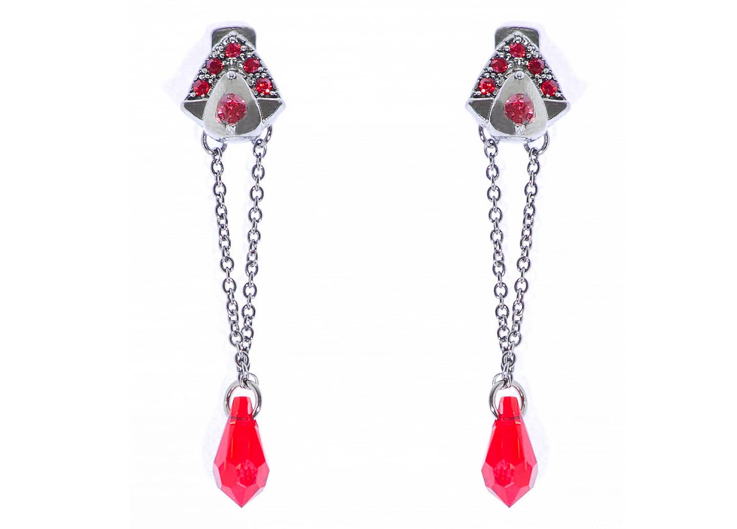 125 anniversary Moulin Rouge by on aura tout vu earrings  jewelry