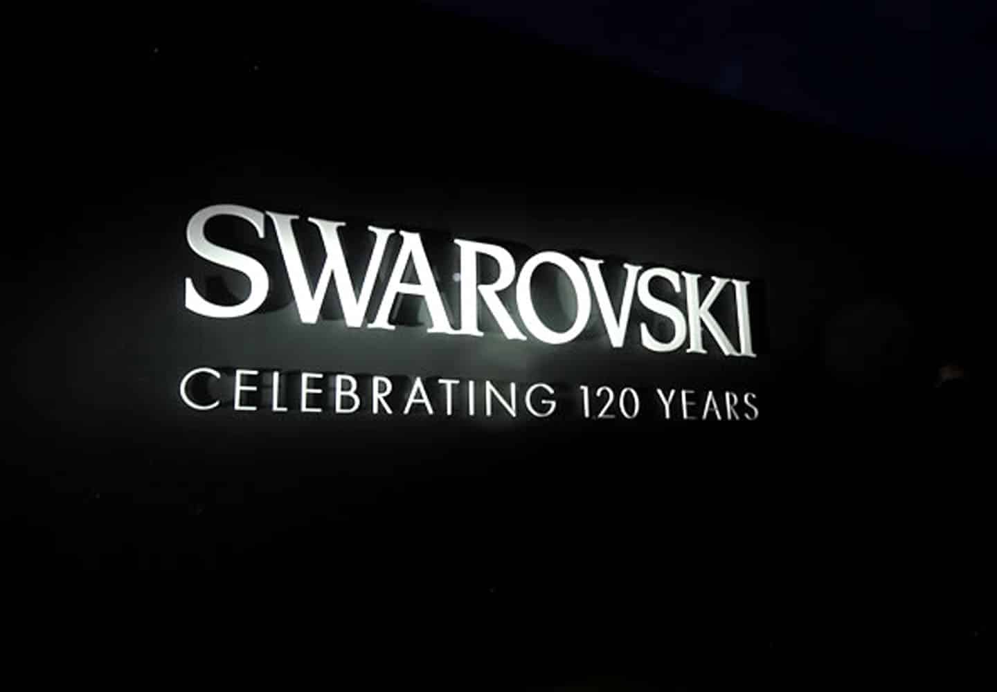 120 years swarovski