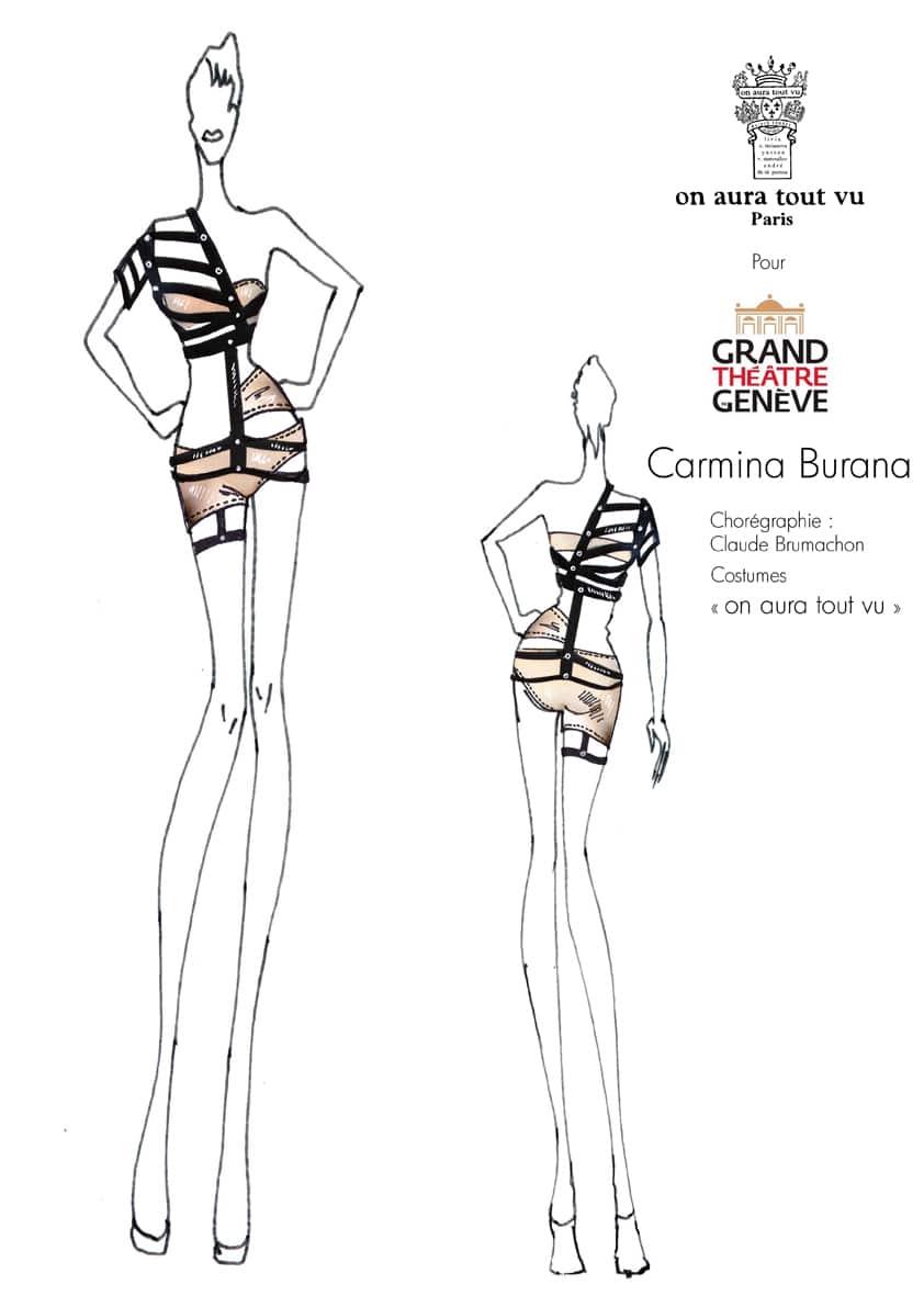 Harnais 10 costume on aura tout vu carmina burana 2016