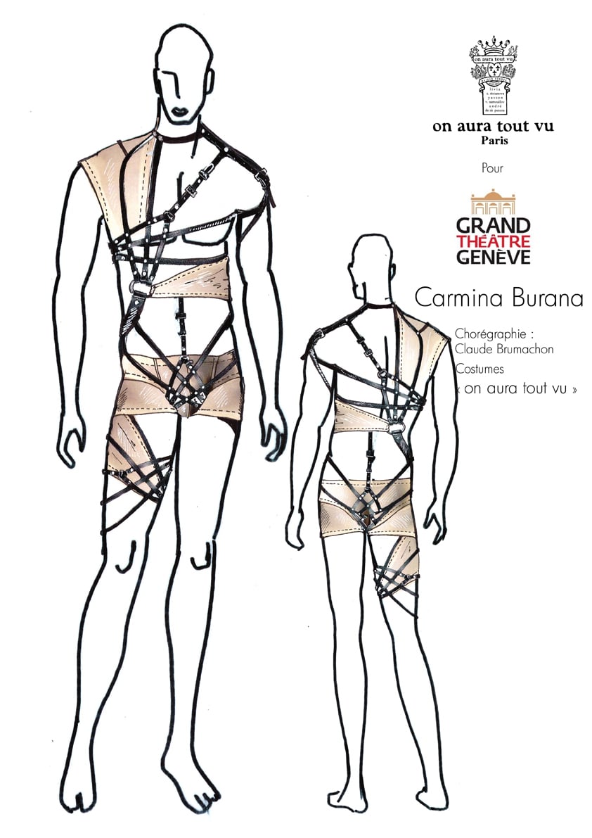 Harnais 11 costume on aura tout vu carmina burana 2016