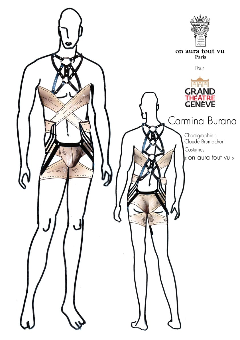 Harnais 12 costume on aura tout vu carmina burana 2016