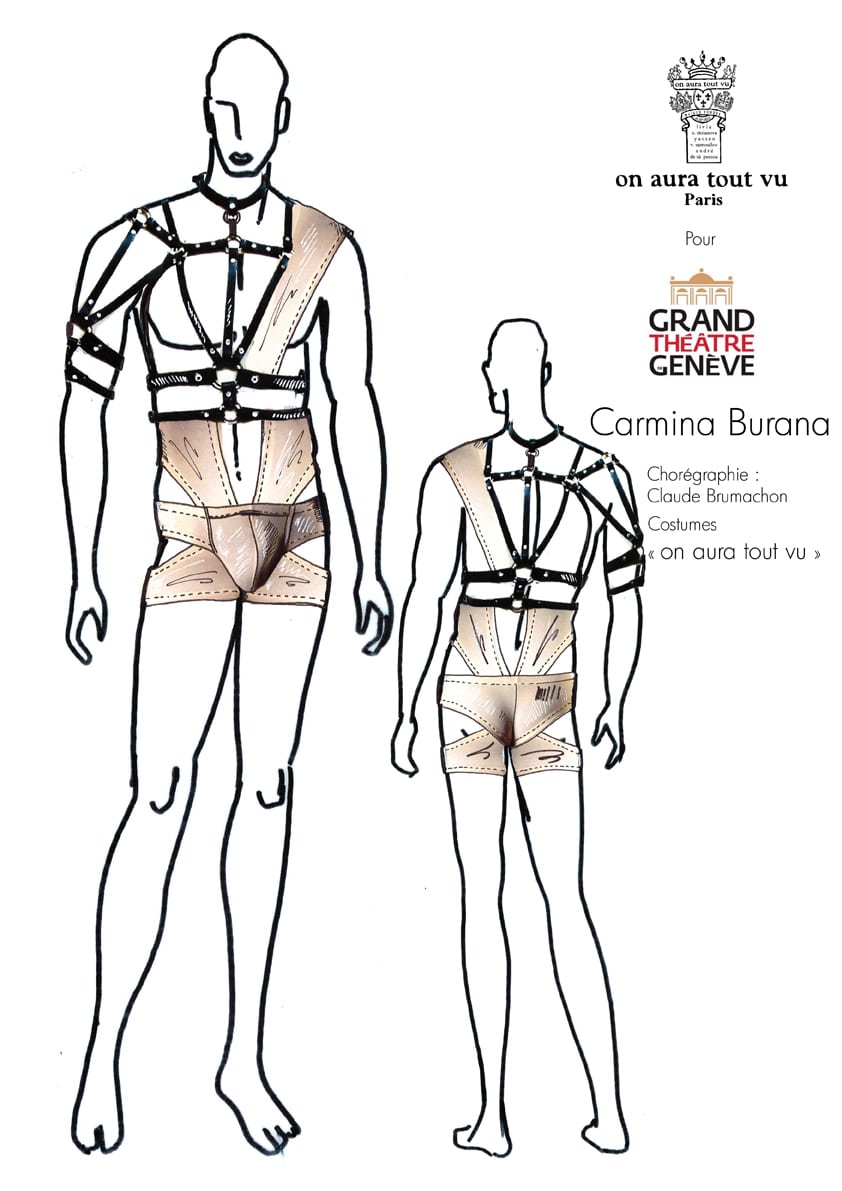 Harnais 13 costume on aura tout vu carmina burana 2016