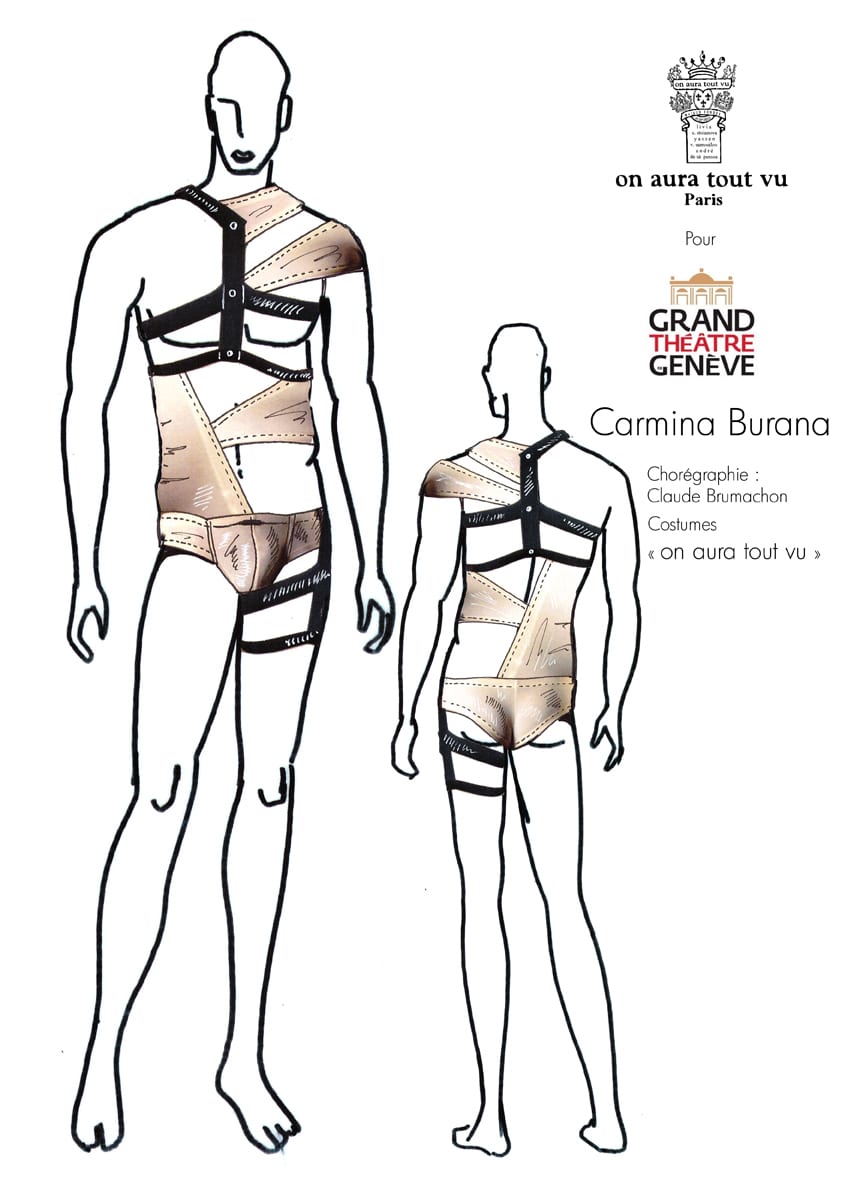 Harnais 14 costume on aura tout vu carmina burana 2016