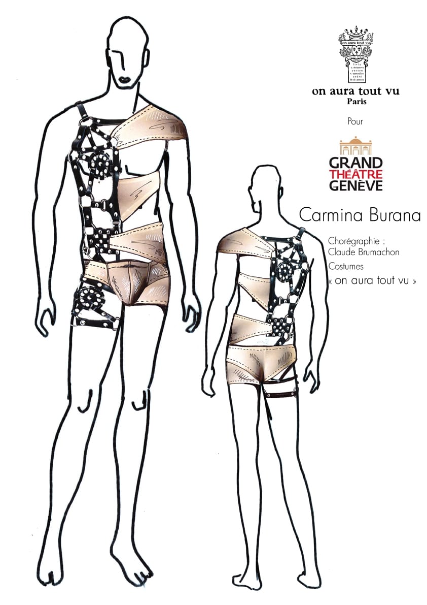 Harnais 15 costume on aura tout vu carmina burana 2016